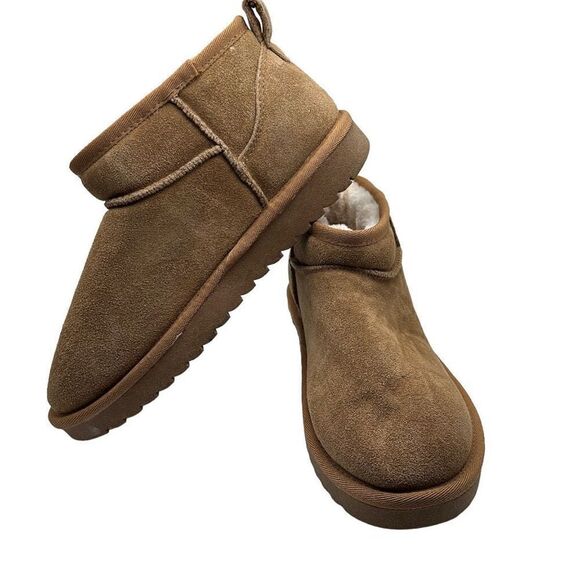 CUSHIONAIRE Women's pull on boot 7.5 CHESTNUT - Picture 7 of 7